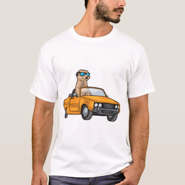 Camiseta Meerkat Car (Anverso)