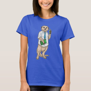 Camiseta Meerkat Chemistry Teacher Test