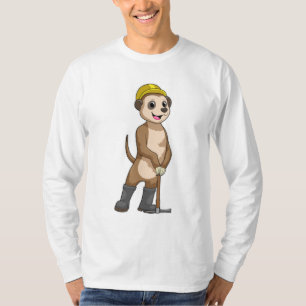 Camiseta Meerkat como minero con paquistaní