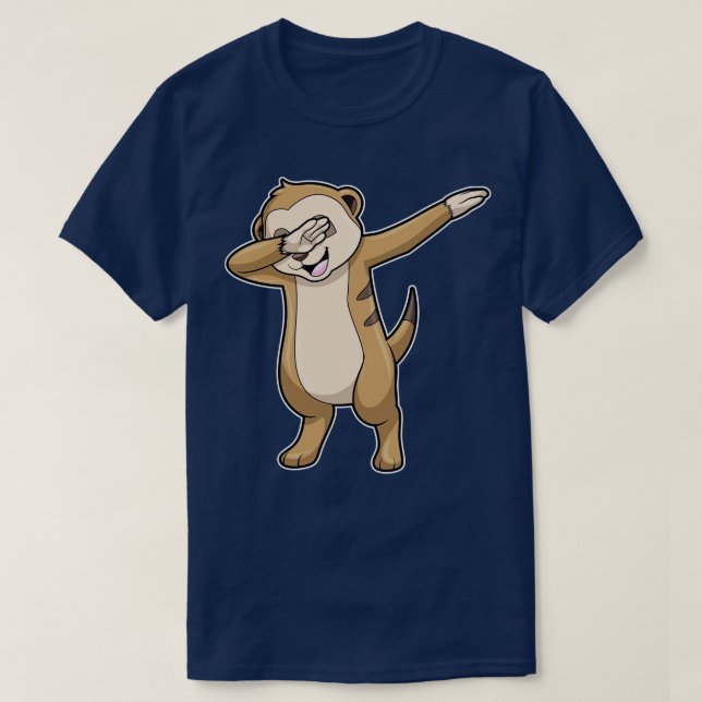 Camiseta Meerkat con baile de hip hop (Diseño del anverso)