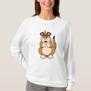 Camiseta Meerkat con Cuerno