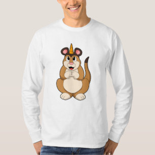 Camiseta Meerkat con Cuerno