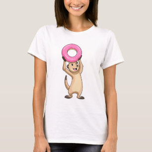 Camiseta Meerkat con Donut