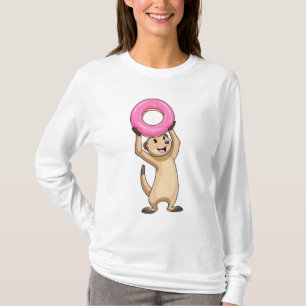 Camiseta Meerkat con Donut