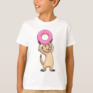 Camiseta Meerkat con Donut