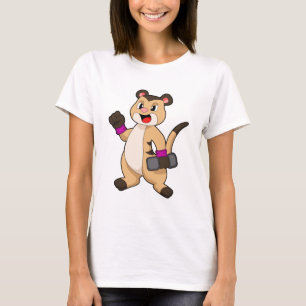 Camiseta Meerkat con Dumbbell