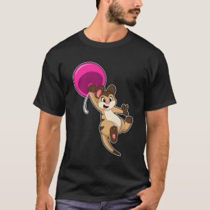Camiseta Meerkat con globo