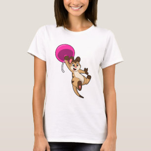 Camiseta Meerkat con globo