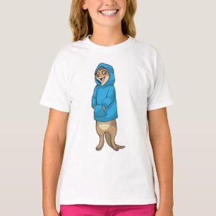 Camiseta Meerkat con Hoodie