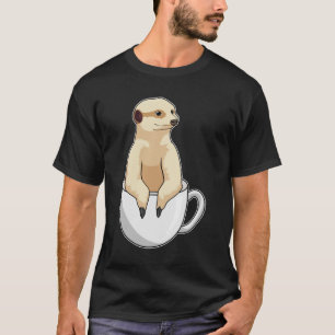 Camiseta Meerkat con la Copa de Café