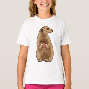 Camiseta Meerkat con Muffin