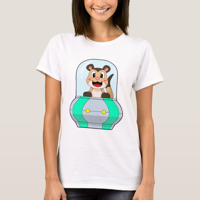 Camiseta Meerkat con submarino (Anverso)
