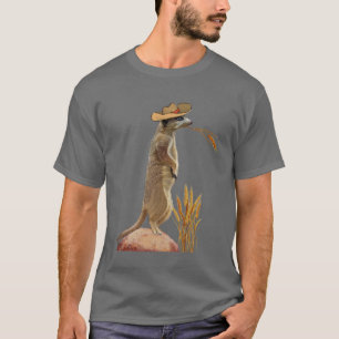 Camiseta Meerkat Cowboy