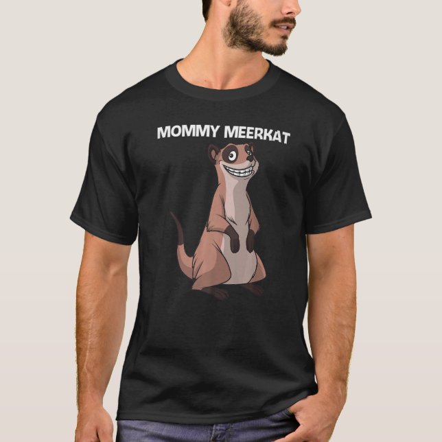 Camiseta Meerkat Cute Para Las Mujeres Chicas Meerkat Mongo (Anverso)