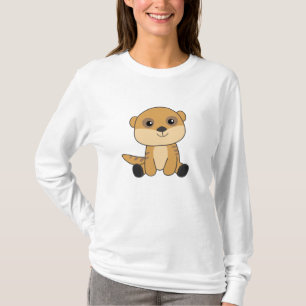 Camiseta Meerkat Dulces Animales Para Niños