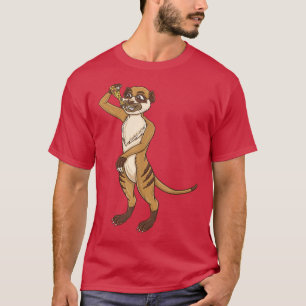 Camiseta Meerkat Eating Pizza 9232205