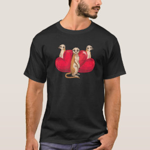 Camiseta Meerkat, el zoológico de África de Cute