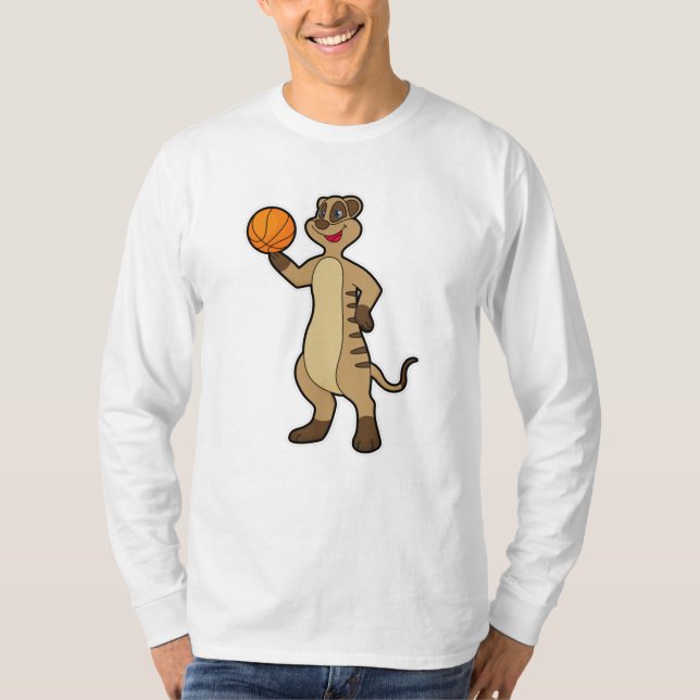 Camiseta Meerkat en Basketball Sports (Anverso)