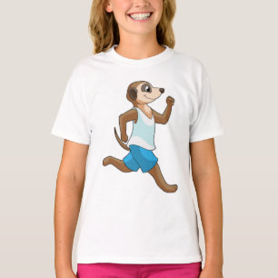 Camiseta Meerkat en deportes de carreras