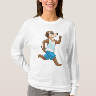 Camiseta Meerkat en deportes de carreras