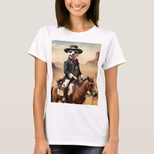 Camiseta Meerkat En Un Caballo: Podría Ser El Único Extraño