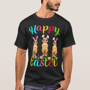 Camiseta Meerkat Funny Easter Egny Meerkat Happy Eas