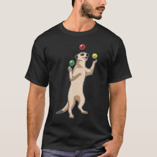 Camiseta Meerkat Juggler Juggle