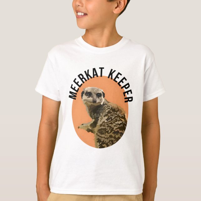 Camiseta Meerkat Keeper (Anverso)