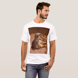 Camiseta Meerkat Lazy Days,