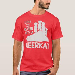 Camiseta Meerkat Lover Regalo Animales Zoológicos Meerkat