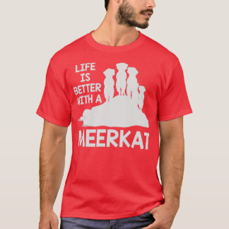 Camiseta Meerkat Lover Regalo Animales Zoológicos Meerkat