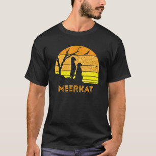 Camiseta Meerkat Mongoose Kalahari Desert Sunset Safari Afr