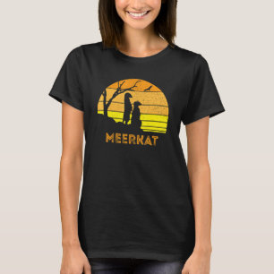 Camiseta Meerkat Mongoose Kalahari Desert Sunset Safari Afr