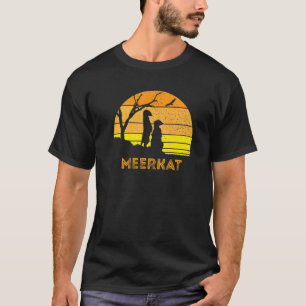 Camiseta Meerkat Mongoose Kalahari Desert Sunset Safari Afr
