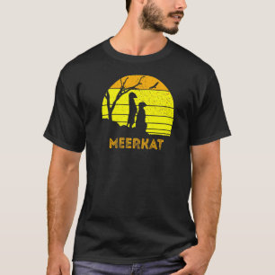 Camiseta Meerkat Mongoose Kalahari Desert Sunset Safari Afr