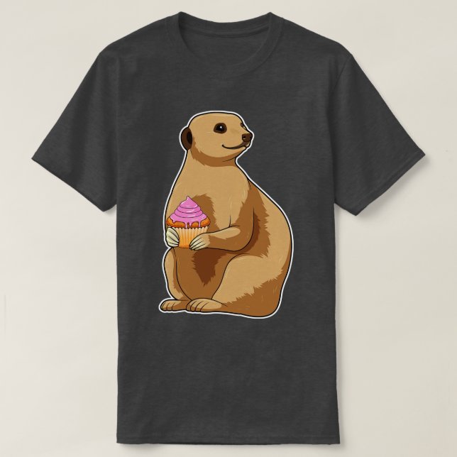 Camiseta Meerkat Muffin (Diseño del anverso)