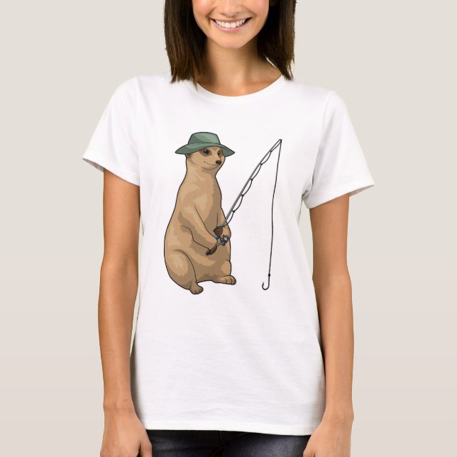 Camiseta Meerkat Pesca (Anverso)