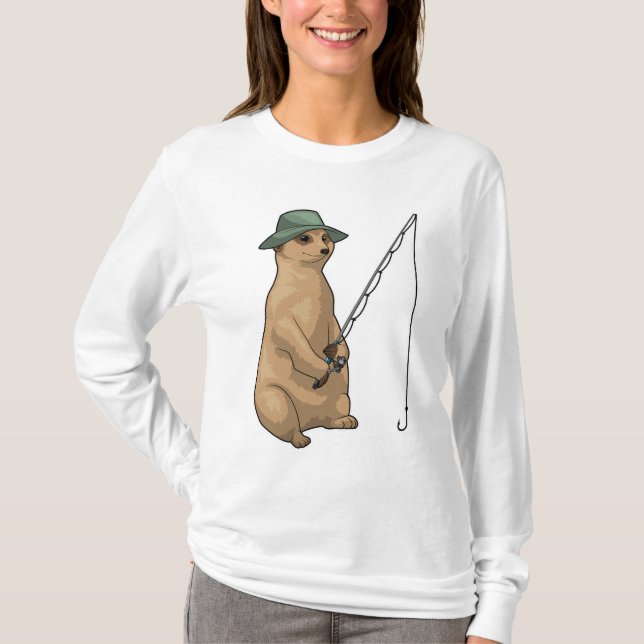 Camiseta Meerkat Pesca (Anverso)