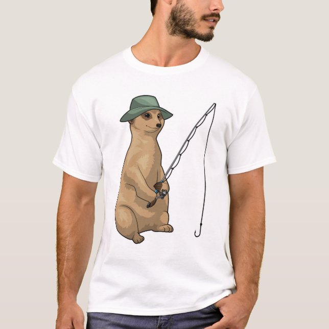 Camiseta Meerkat Pesca (Anverso)