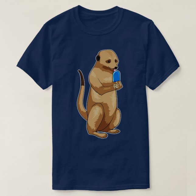 Camiseta Meerkat Popsicle (Diseño del anverso)