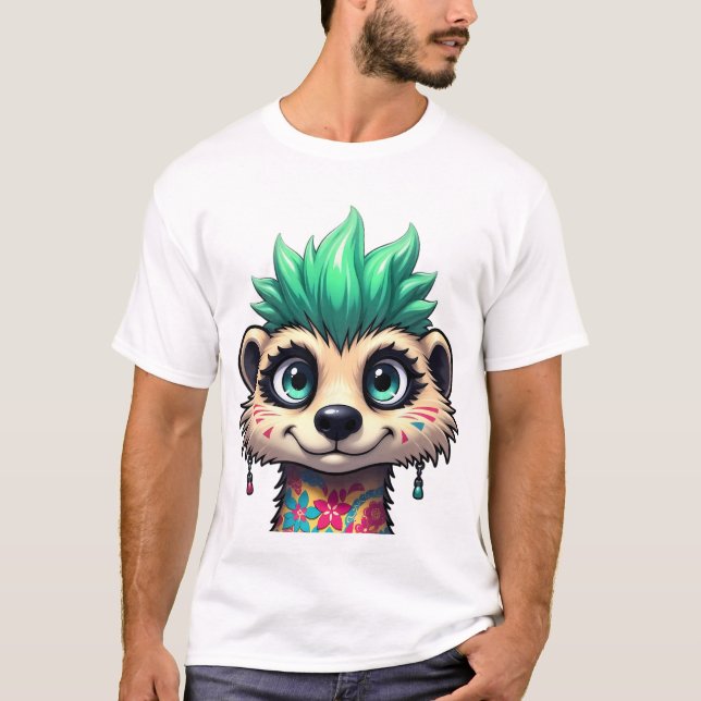 Camiseta Meerkat Rebel (Anverso)