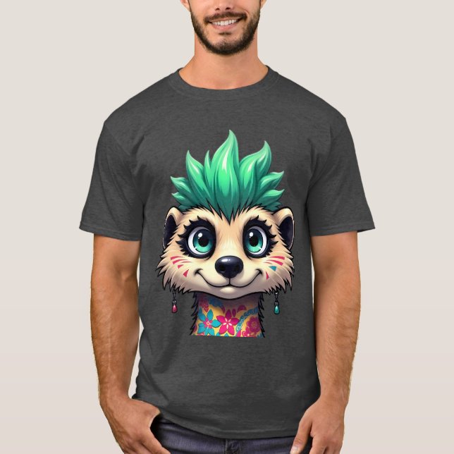 Camiseta Meerkat Rebel (Anverso)