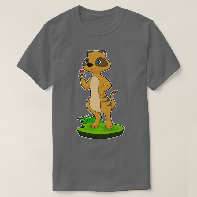 Camiseta Meerkat Ring (Diseño del anverso)