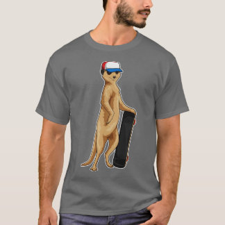 Camiseta Meerkat Skateboard Sports