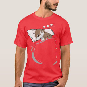 Camiseta Meerkat Sleeping Animal Nap Slumber Slumber