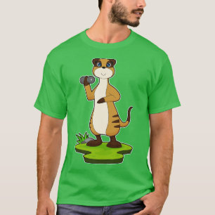 Camiseta Meerkat Strength training Dumbbell