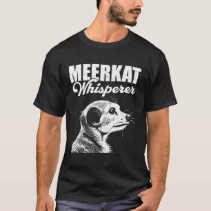 Camiseta Meerkat Whisperer Wilderness Mongol Africa Safar