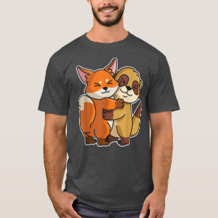 Camiseta Meerkat y Fo Cute Animales para Mujeres Animales H