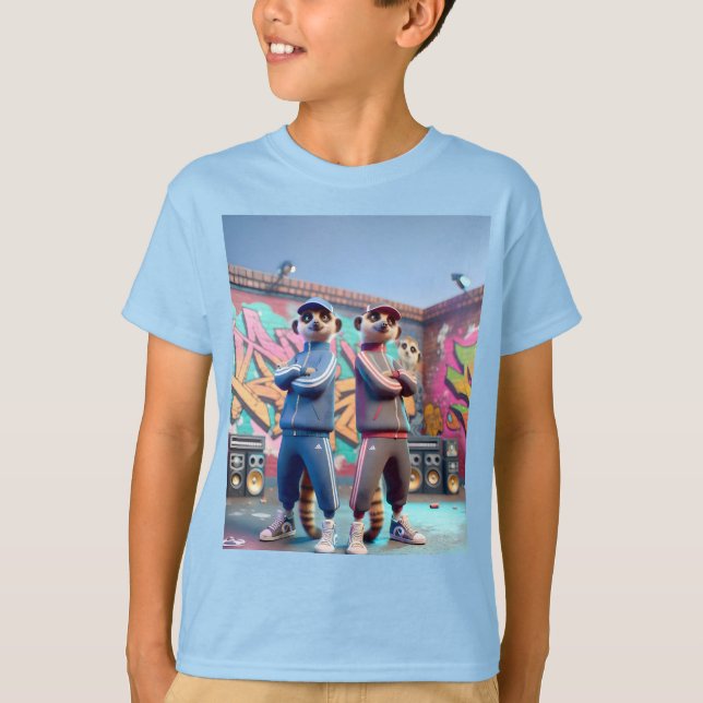 Camiseta Meerkats en tracksuit (Anverso)