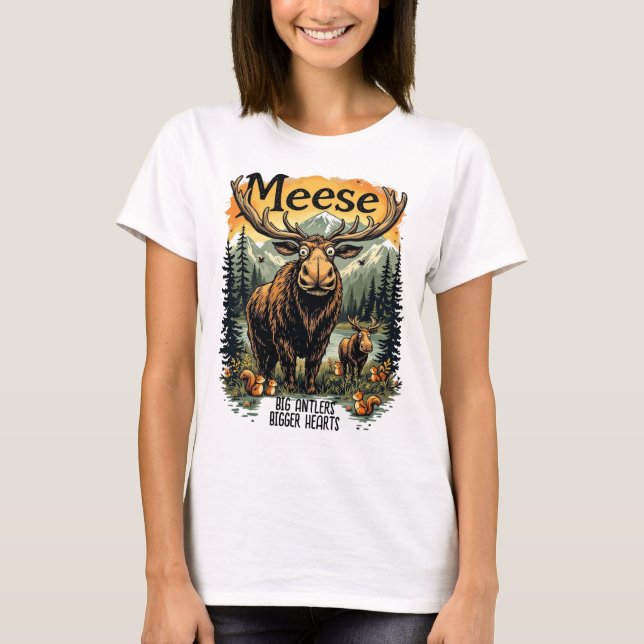 Camiseta Meese en el salvaje (Anverso)